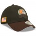 Бейсболка Cleveland Browns New Era 2022 Salute To Service 39THIRTY - Black/Brown