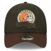 Бейсболка Cleveland Browns New Era 2022 Salute To Service 39THIRTY - Black/Brown