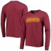 Футболка с длинным рукавом Washington Commanders Majestic Threads Wordmark Tri-Blend - Burgundy