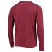 Футболка с длинным рукавом Washington Commanders Majestic Threads Wordmark Tri-Blend - Burgundy