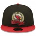 Бейсболка Arizona Cardinals New Era 2022 Salute To Service 9FIFTY - Black/Cardinal