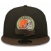Бейсболка Cleveland Browns New Era 2022 Salute To Service 9FIFTY - Black/Brown