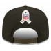 Бейсболка Cleveland Browns New Era 2022 Salute To Service 9FIFTY - Black/Brown