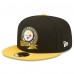Бейсболка Pittsburgh Steelers New Era 2022 Salute To Service 9FIFTY - Black/Yellow