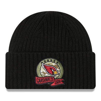 Шапка Arizona Cardinals New Era 2022 Salute To Service - Black