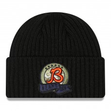 Chicago Bears New Era 2022 Salute To Service Knit Hat - Black