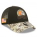 Бейсболка Cleveland Browns New Era 2022 Salute To Service 9FORTY - Black/Camo