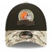 Бейсболка Cleveland Browns New Era 2022 Salute To Service 9FORTY - Black/Camo
