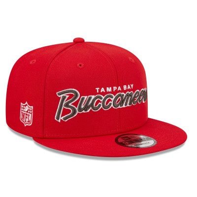 Бейсболка Tampa Bay Buccaneers New Era Script 9FIFTY - Red