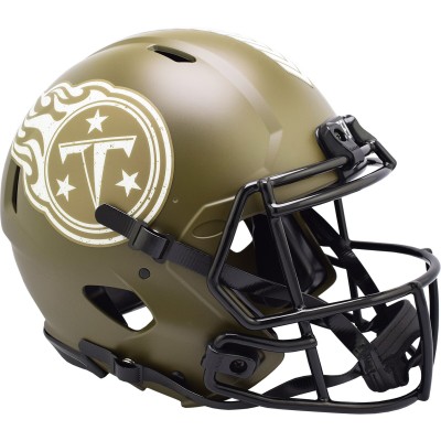 Шлем NFL Tennessee Titans Riddell 2022 Salute To Service Speed Authentic