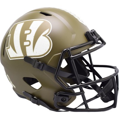 Шлем NFL Cincinnati Bengals Riddell 2022 Salute To Service Speed Replica