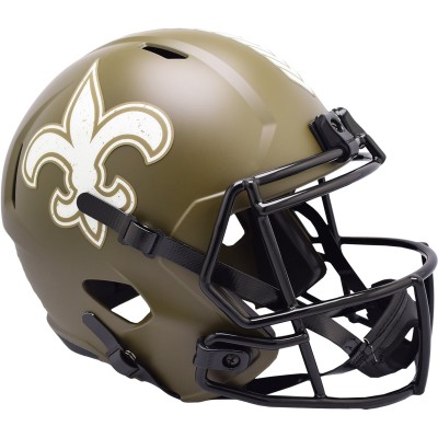 New Orleans Saints Riddell 2022 Salute To Service Speed Replica Helmet