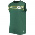 Майка Green Bay Packers New Era Brushed - Green