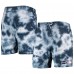 Seattle Seahawks New Era College Navy Tie-Dye Shorts Seattle Seahawks New Era College Navy Tie-Dye Shorts