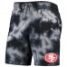 Шорты San Francisco 49ers New Era Tie-Dye - Black