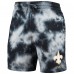 Шорты New Orleans Saints New Era Black Tie-Dye