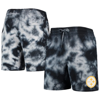 Шорты Pittsburgh Steelers New Era Tie-Dye - Black