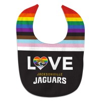 Слюнявчик Jacksonville Jaguars WinCraft Newborn & Infant Rainbow