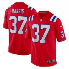 Игровая джерси Damien Harris New England Patriots Nike Alternate - Red