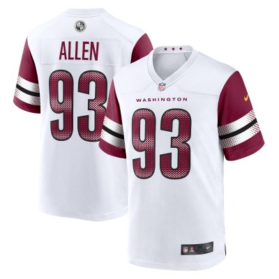 Игровая джерси Jonathan Allen Washington Commanders Nike - White