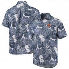 Рубашка с коротким рукавом Chicago Bears Tommy Bahama Coconut Point Playa Floral IslandZone - Navy