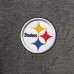 Поло Pittsburgh Steelers Tommy Bahama Gray Palm Coast Delray Frond Allover IslandZone