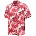 Рубашка с коротким рукавом Atlanta Falcons Tommy Bahama Sport Harbor Island Hibiscus Camp - Red