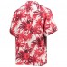 Рубашка с коротким рукавом Atlanta Falcons Tommy Bahama Sport Harbor Island Hibiscus Camp - Red