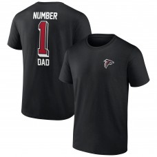 Футболка Atlanta Falcons Number One Dad - Black