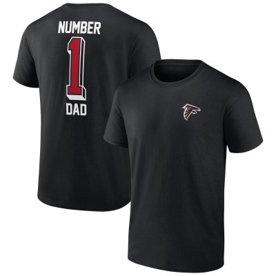 Футболка Atlanta Falcons Number One Dad - Black