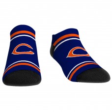Chicago Bears Rock Em Socks Logo Lines Ankle Socks