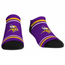 Minnesota Vikings Rock Em Socks Logo Lines Ankle Socks