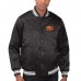 Куртка Washington Commanders Starter Locker Room Satin Varsity Full-Snap - Black