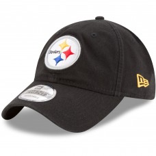 Бейсболка Pittsburgh Steelers New Era Black Logo Core Classic 2.0 9TWENTY