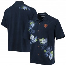 Рубашка с коротким рукавом Chicago Bears Tommy Bahama Azule Oasis - Navy