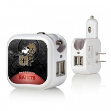 Блок зарядки New Orleans Saints 2-in-1 Legendary Design USB