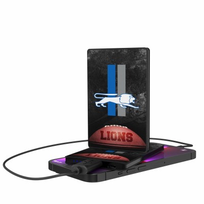 Detroit Lions 2500 mAh Legendary Design Credit Card Powerbank