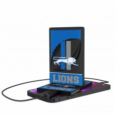 Detroit Lions 2500 mAh Passtime Design Credit Card Powerbank