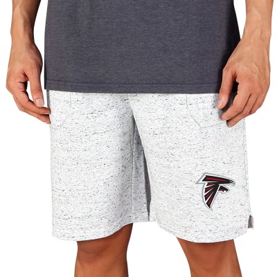 Шорты Atlanta Falcons Concepts Sport Throttle Knit- White/Charcoal