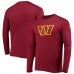 Футболка с длинным рукавом Washington Commanders New Era Combine Authentic Stadium Logo - Burgundy