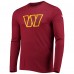 Футболка с длинным рукавом Washington Commanders New Era Combine Authentic Stadium Logo - Burgundy