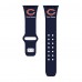 Chicago Bears 38/40/41mm Personalized Silicone Apple Watch Band