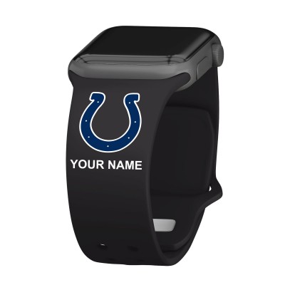 Ремешок для часов Indianapolis Colts 38-40mm Personalized Engraved Silicone Apple Watch