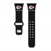 Ремешок для часов Kansas City Chiefs 38-40mm Personalized Engraved Silicone Apple Watch