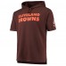 Футболка с капюшоном Cleveland Browns Mitchell & Ness Game Day  - Brown