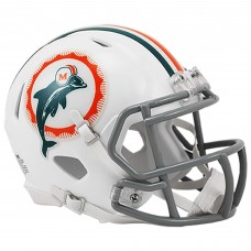 Miami Dolphins Riddell 1972 Throwback Speed Mini Helmet