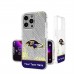 Baltimore Ravens Personalized Endzone Plus Design iPhone Glitter Phone Case