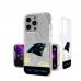 Carolina Panthers Personalized Endzone Plus Design iPhone Glitter Phone Case