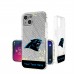 Carolina Panthers Personalized Endzone Plus Design iPhone Glitter Phone Case