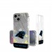 Carolina Panthers Personalized Endzone Plus Design iPhone Glitter Phone Case